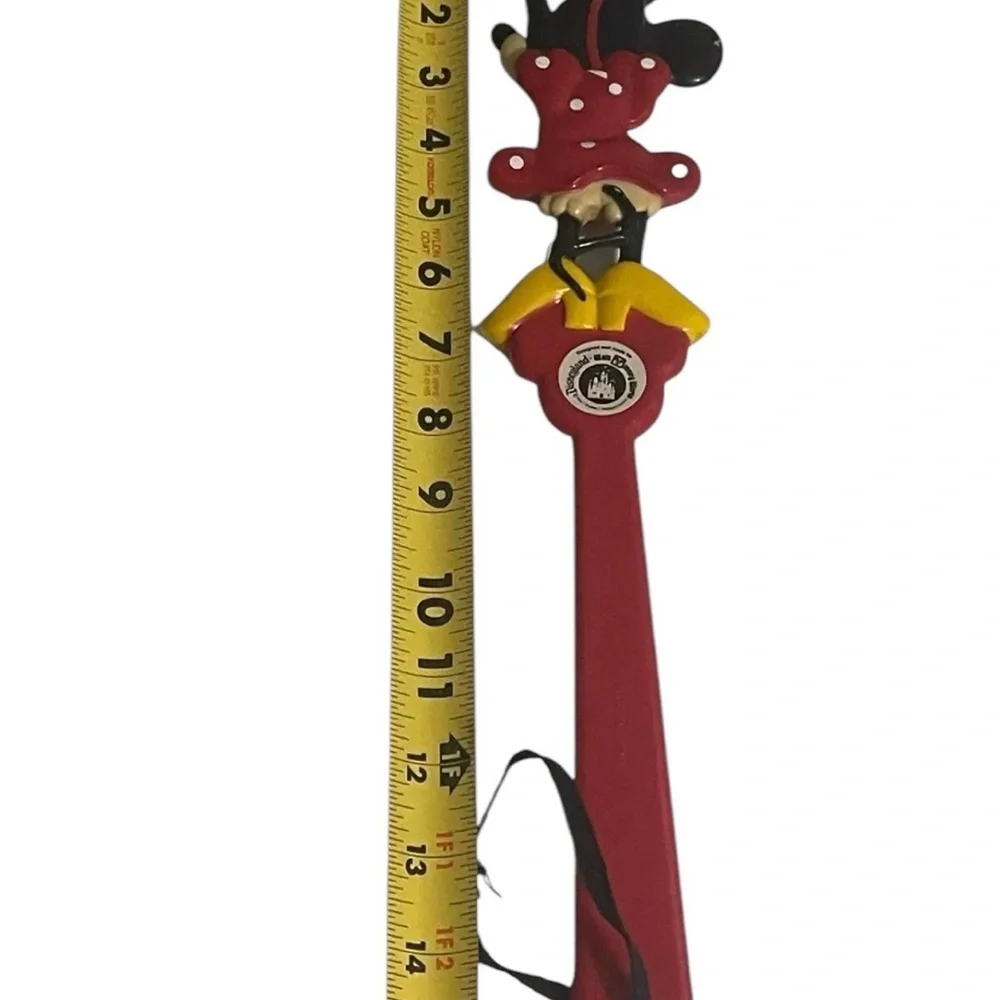 Vintage Mickey/Minnie Mouse Back Scratcher Walt Disney World Souvenir 15.5